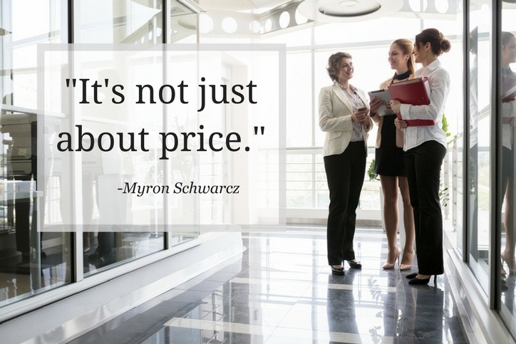 -It's not just about price.-